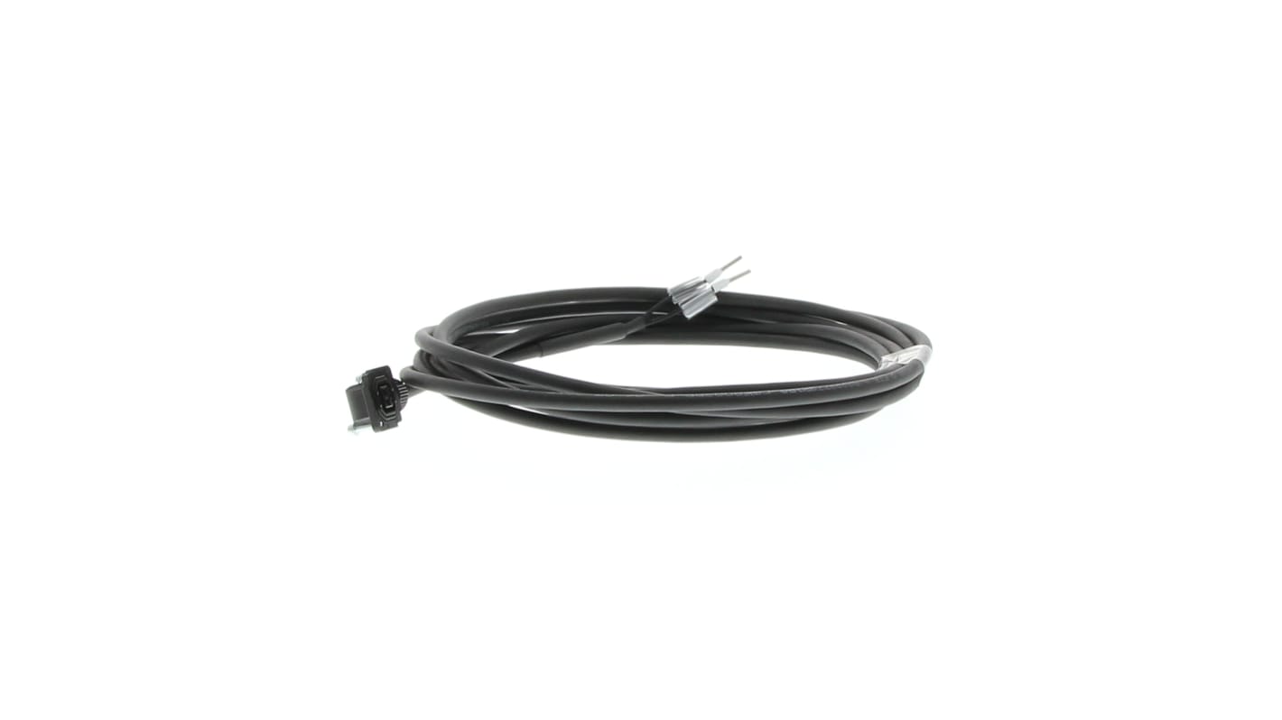 Omron Cable for Use with G5 series servo motor, 3m Length, 0.75 kW, 3-Phase, 400 V