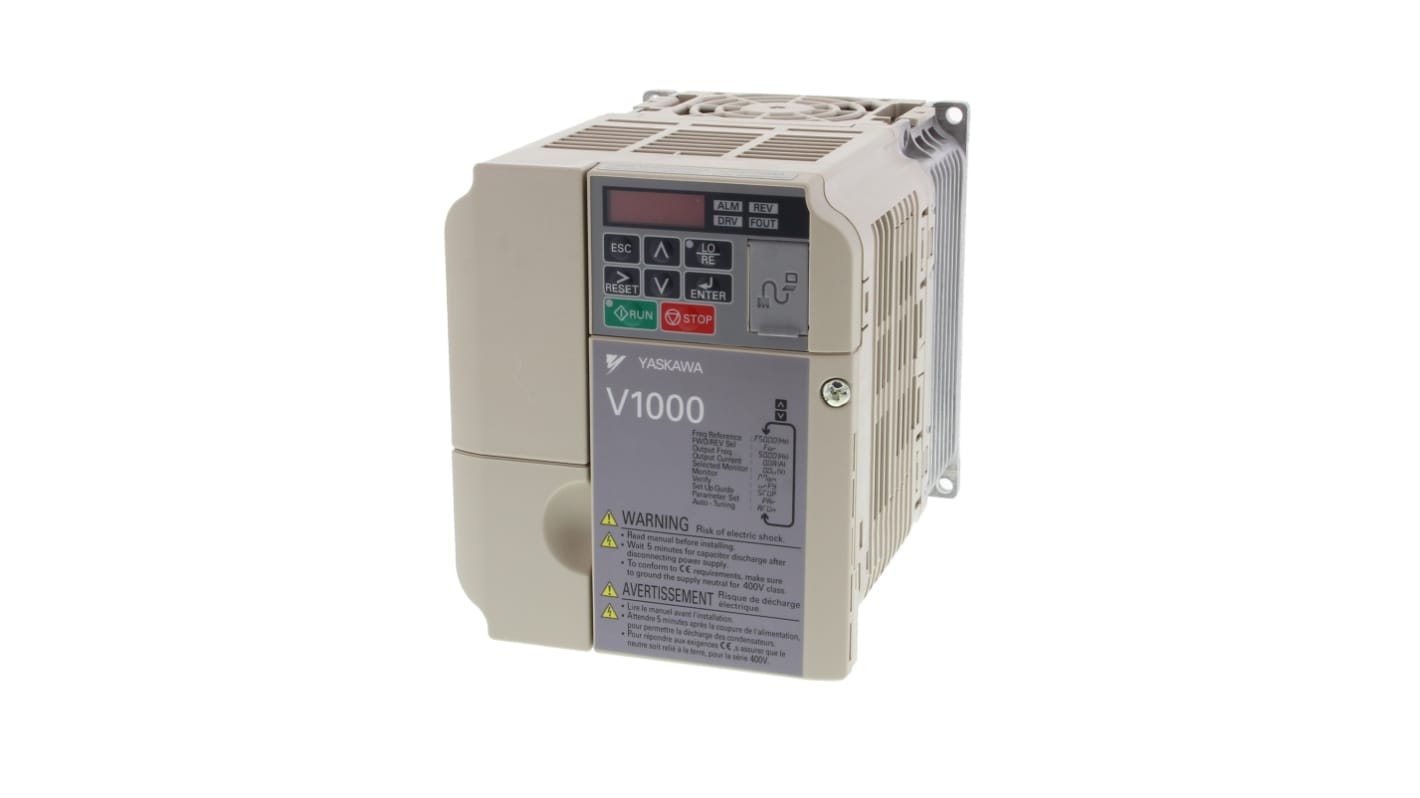 Variador de frecuencia Omron serie Q2V series, 2.2 kW, 230 V ac, 3 fases, 11 A, 400Hz, IP20, MODBUS Slave, Serial