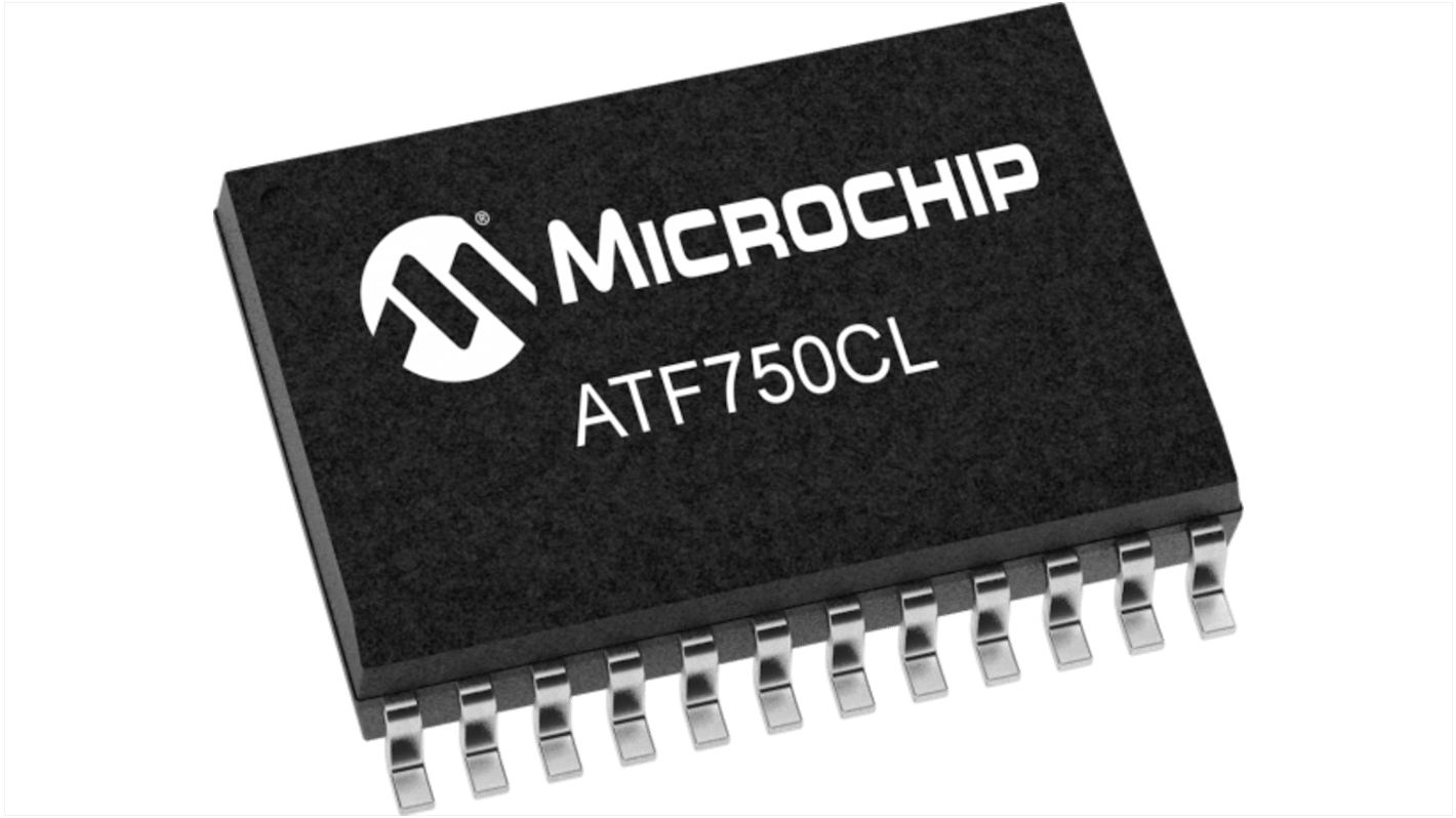 Microchip ATF750CL-15XU, CPLD EEPROM 10 Cells, 42 I/O, 7.5ns, 24-Pin TSSOP