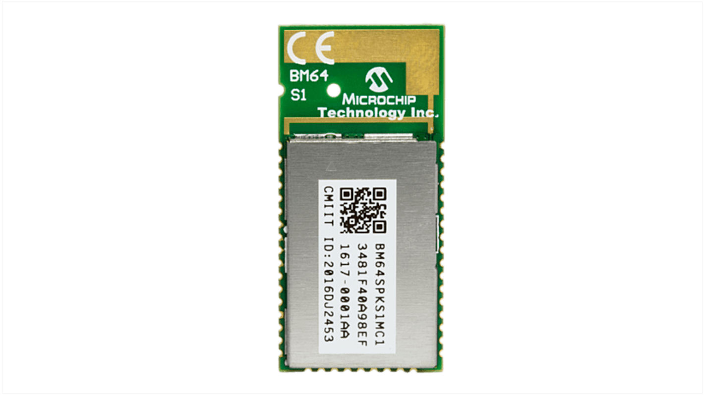 BM64SPKS1MC1-0003AA Microchip bluetooth modul 5, 15dBm