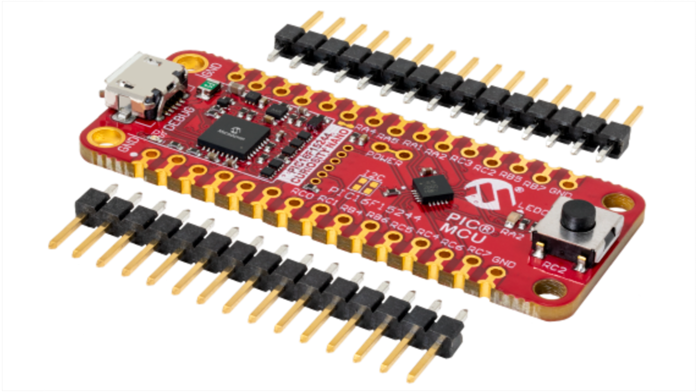 Carte de développement PIC16F15244 Curiosity Nano Evaluation Kit Microchip