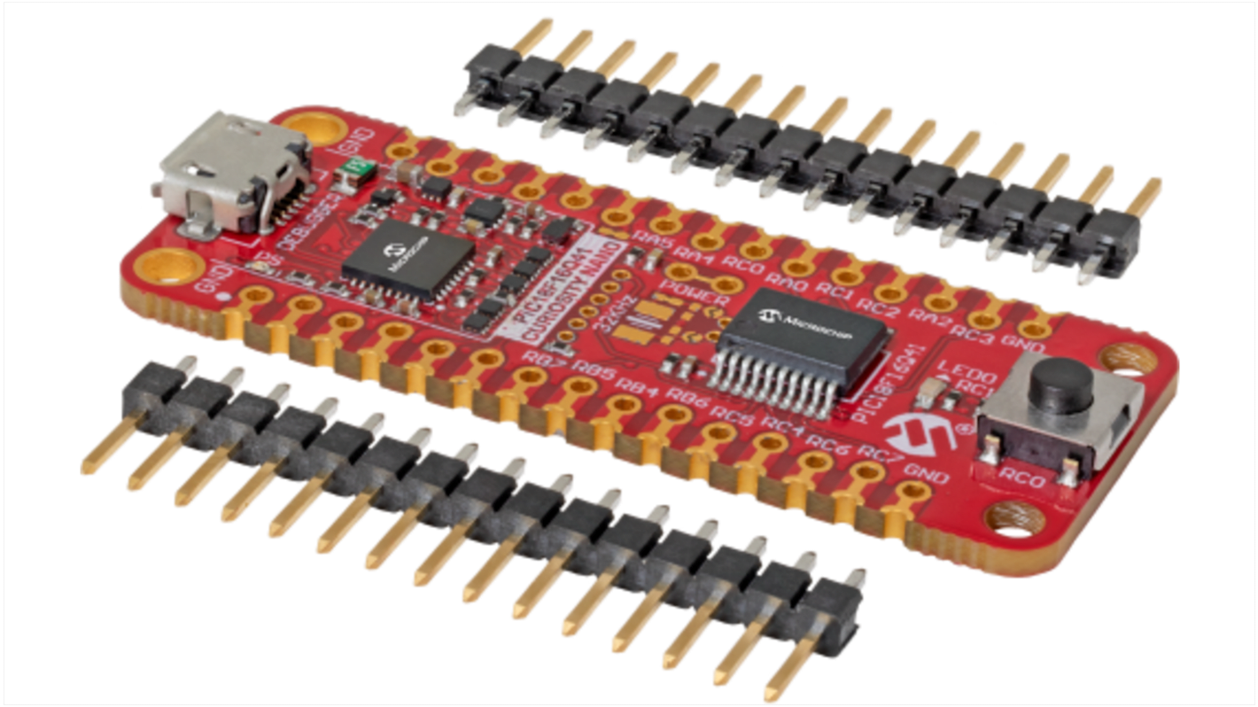 Scheda di sviluppo PIC18F16Q41 Curiosity Nano Evaluation Kit Microchip