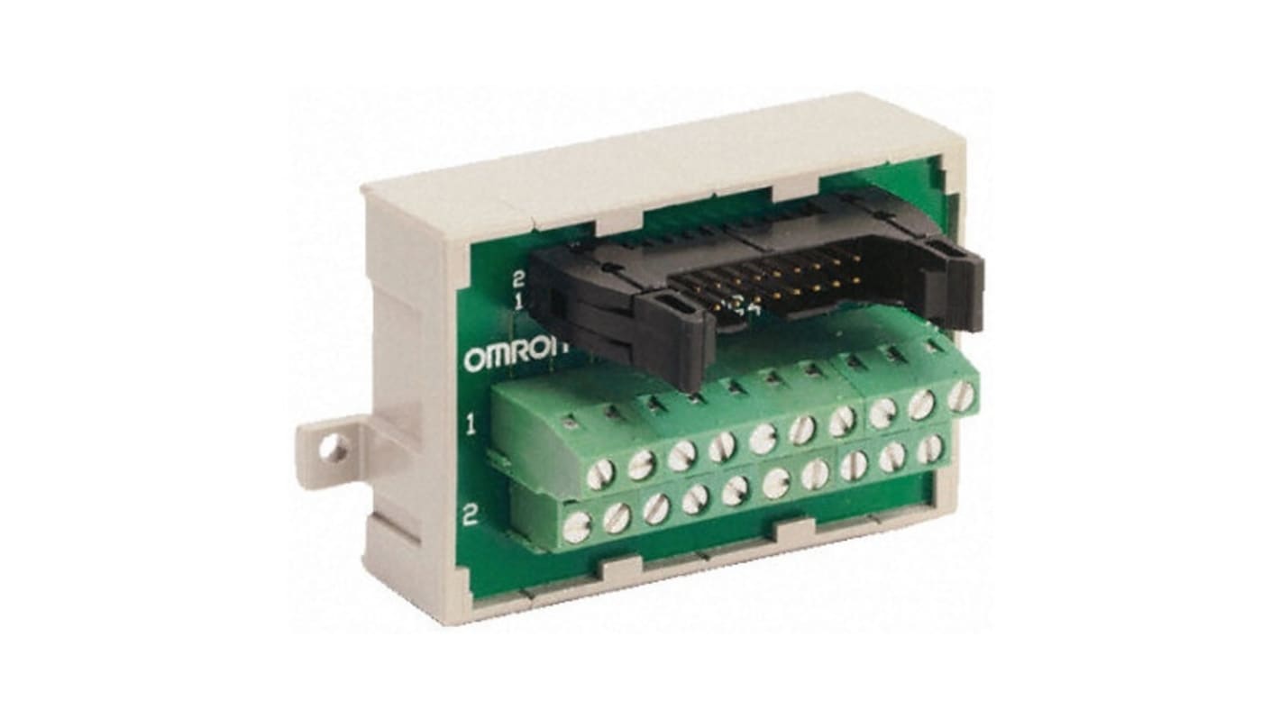 Omron PCB Terminal Block, 20-Way, 1A, 0.3 → 1.25 mm Wire, Socket Termination
