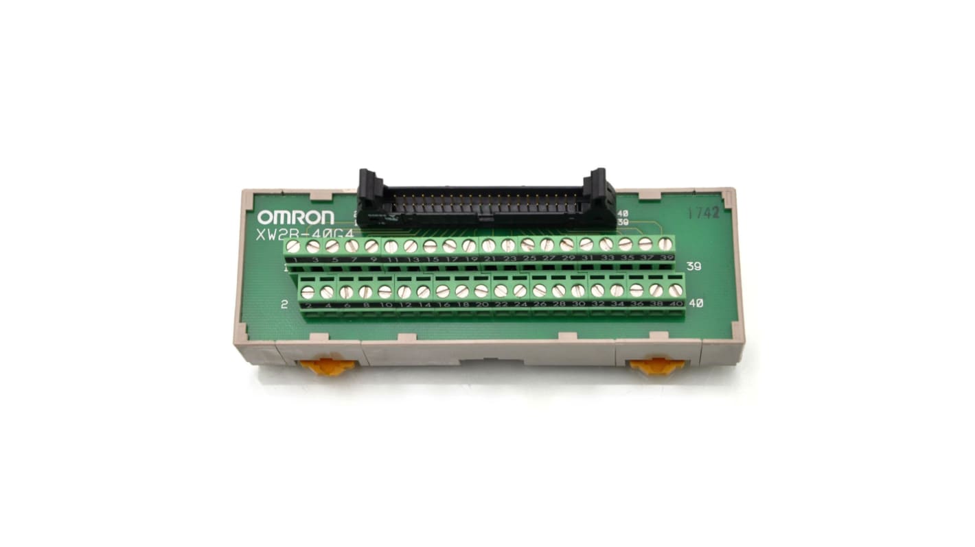 Omron PCB Terminal Block, 34-Way, 1A, 0.3 → 1.25 mm Wire, Socket Termination