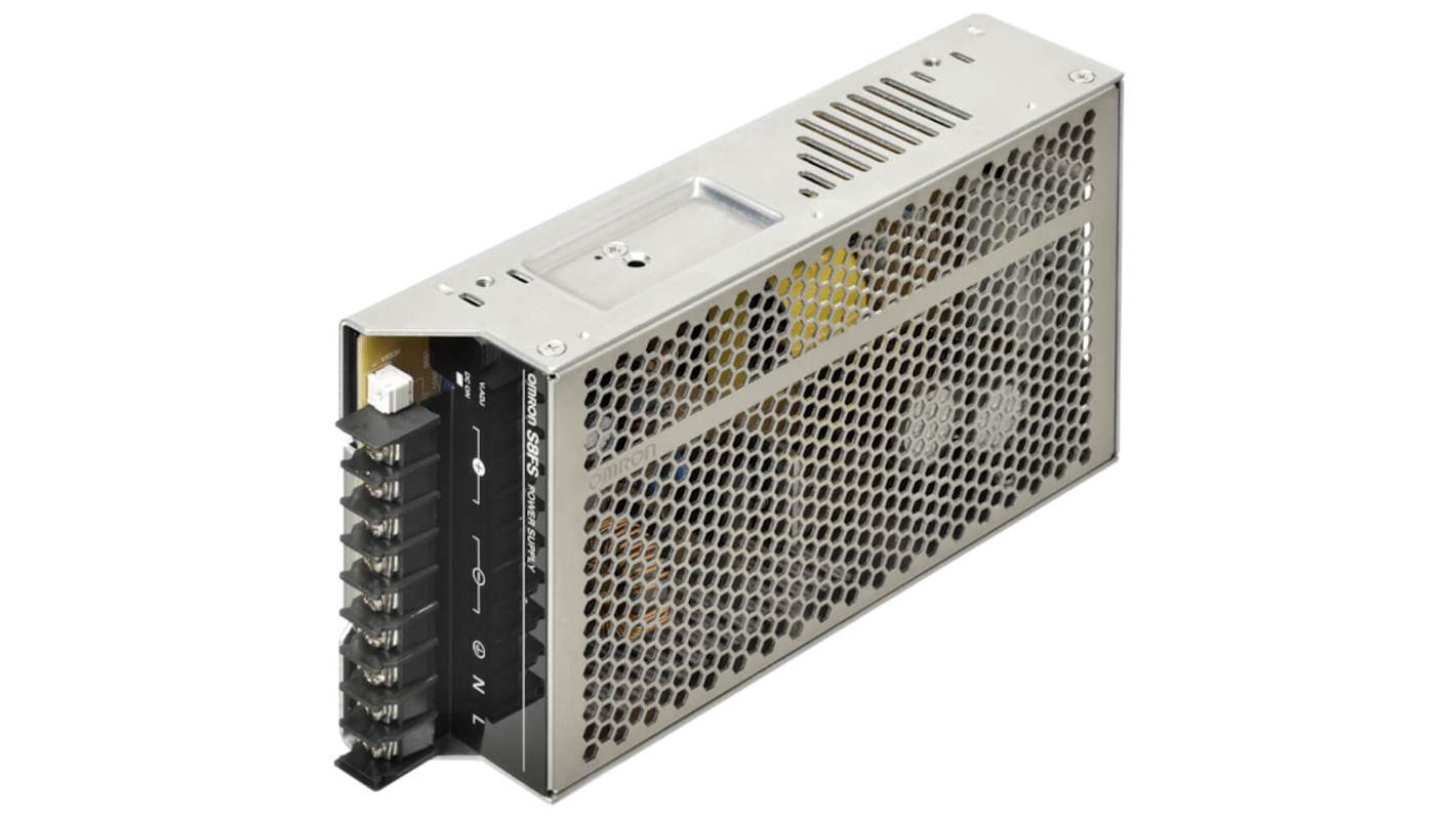 Omron Switching Power Supply, S8FS-C20024J, 24V dc, 8.8A, 200W, 1 Output, 100 → 240V ac Input Voltage