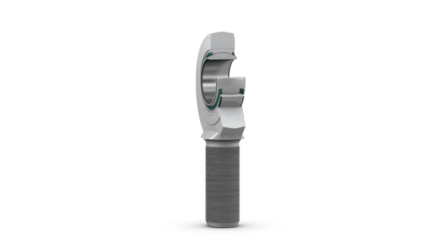 SKF M45 x 3 Rod End, 50 Bore, 115mm Long, Metric Thread Standard, Male Connection Gender