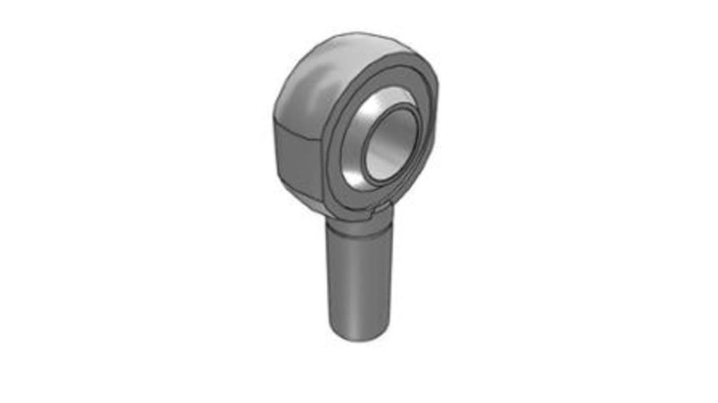 SKF M30 x 2 Male Rod End, 30 Bore, 71mm Long, Metric Thread Standard, Male Connection Gender