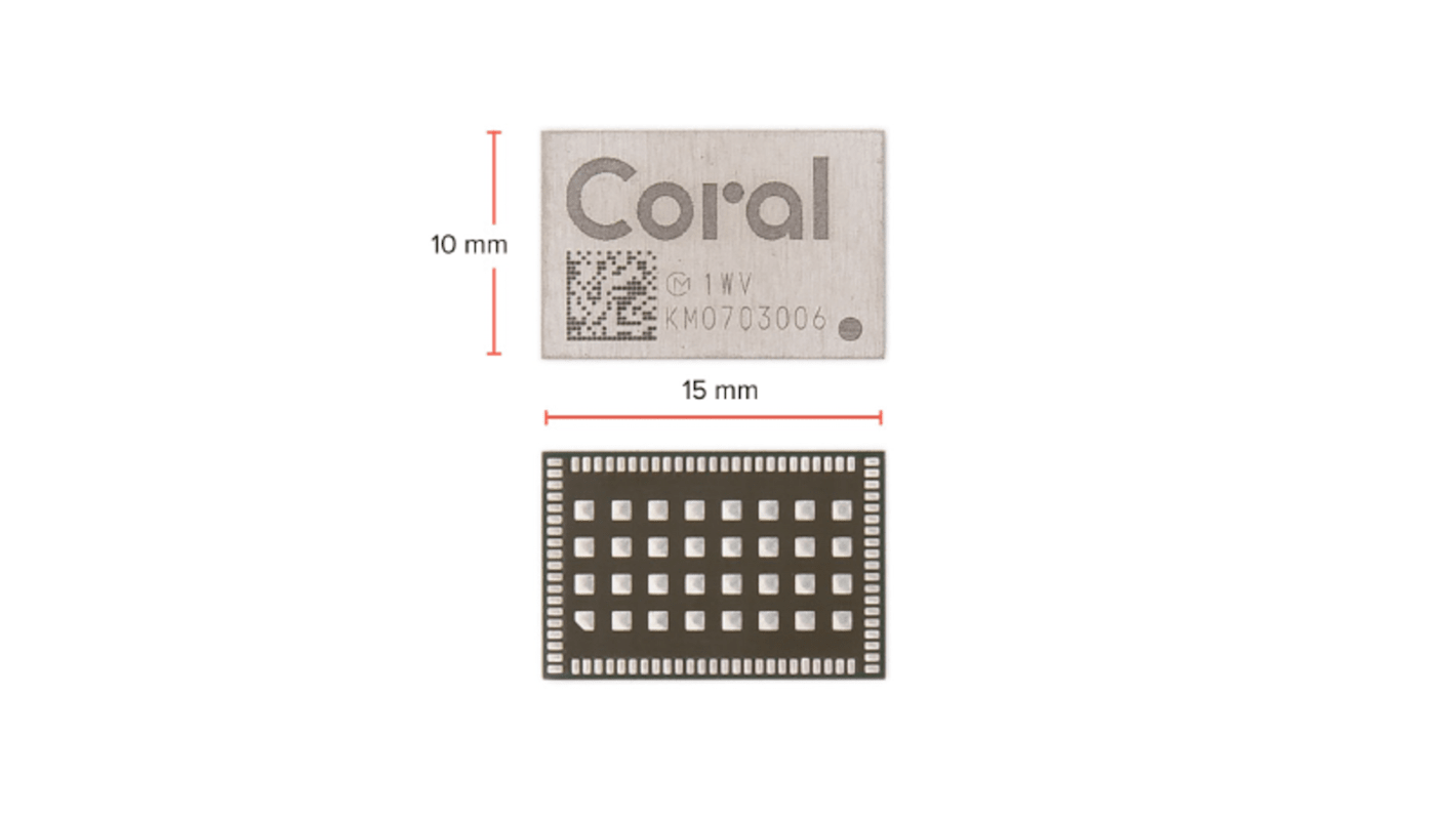 Coral System-On-Chip, SMD, Mikroprozessor, LGA, 120-Pin