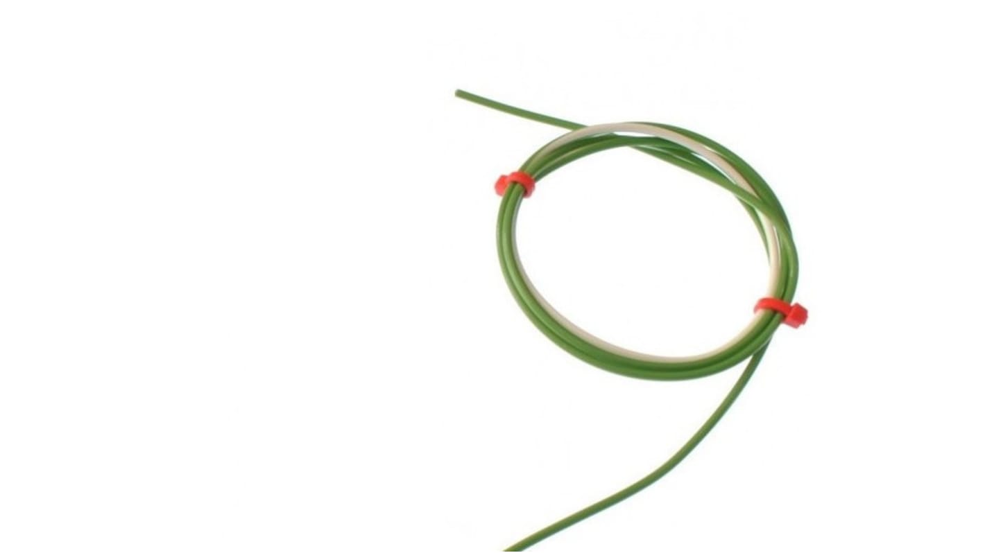 RS PRO Type K Thermocouple Wire, 50m, Unscreened, PTFE Insulation, +250°C Max, 1/0.376mm