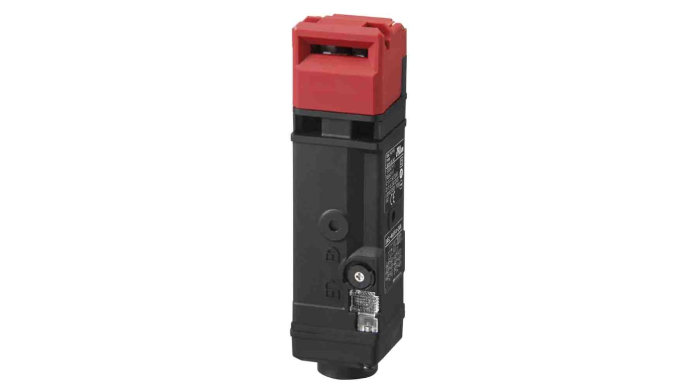 Interruptor de bloqueo por solenoide Omron D4SL, 24V dc, 2NC/1NO + 1NC/1NO, Alimentar para desbloquear