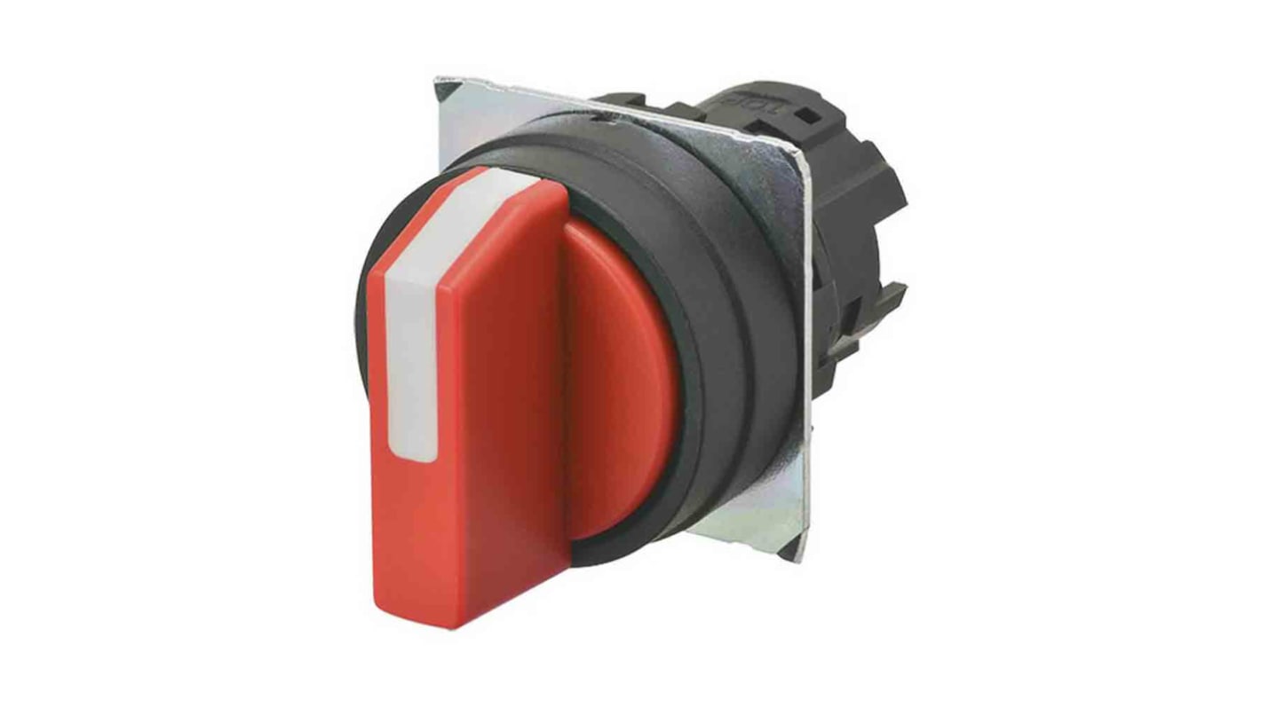 Omron A22NS Series 3 Position Selector Switch Head, 22mm Cutout