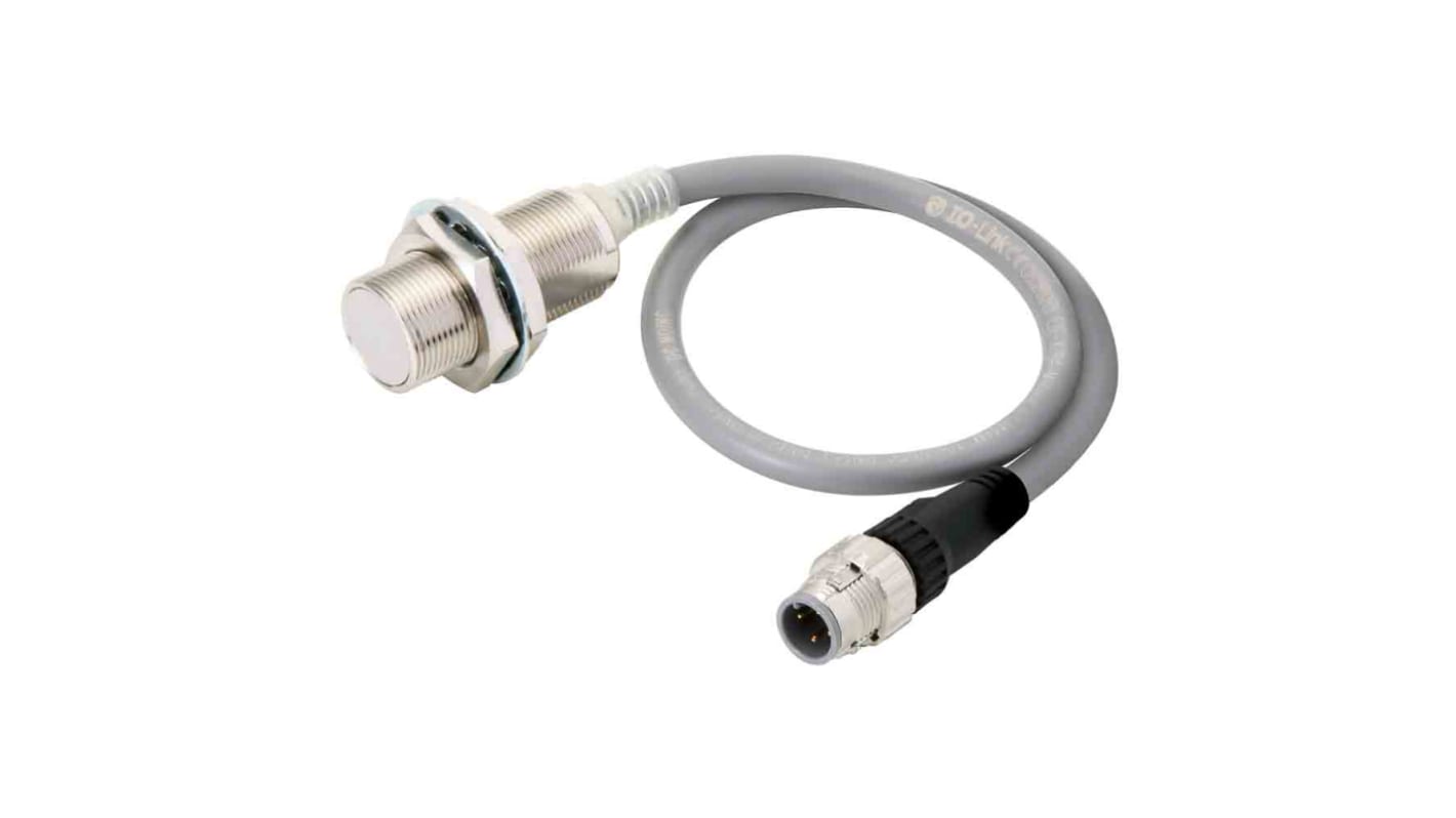 Omron Inductive Barrel-Style Proximity Sensor, M18 x 1, 7 mm Detection, IP67