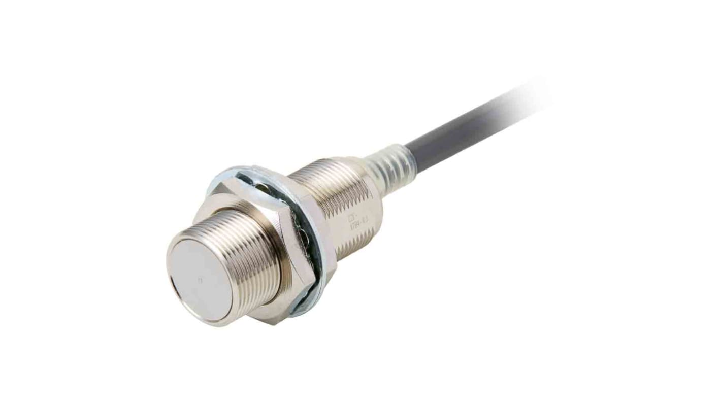 Omron Inductive Barrel-Style Proximity Sensor, M18 x 1, 7 mm Detection, IP67