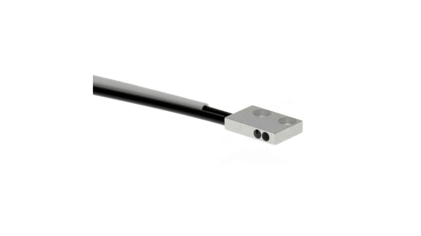 Sensor de fibra óptica Omron, alcance 300 mm