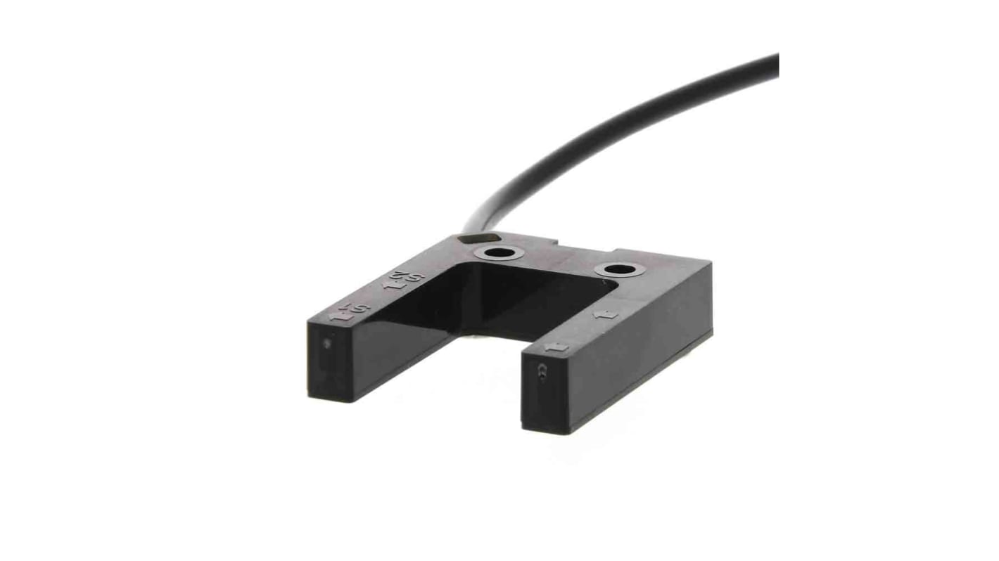 Omron E3Z Optischer Sensor, Durchgangsstrahl, Bereich 25 mm, PNP Ausgang, Anschlusskabel