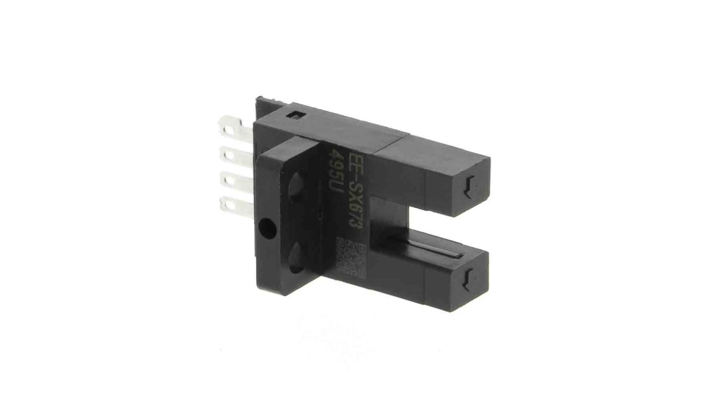 Omron EE-SX67 Optischer Sensor, Durchgangsstrahl, Bereich 5 mm, PNP Ausgang, Lötanschluss