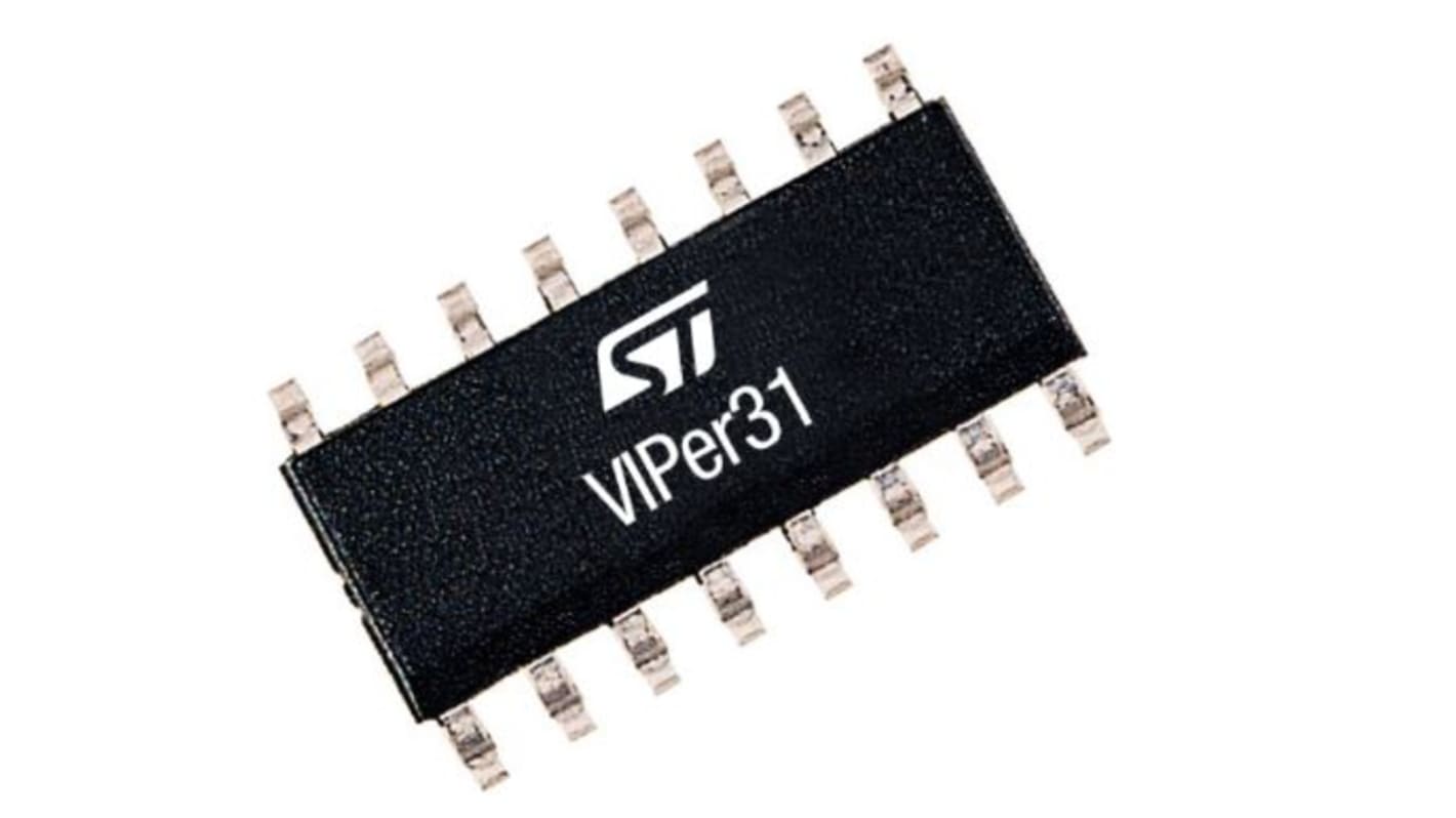 STMicroelectronics, High Voltage Switcher 2A, 4.5 to 30 V 16-Pin, SOP-16 VIPER317LDTR