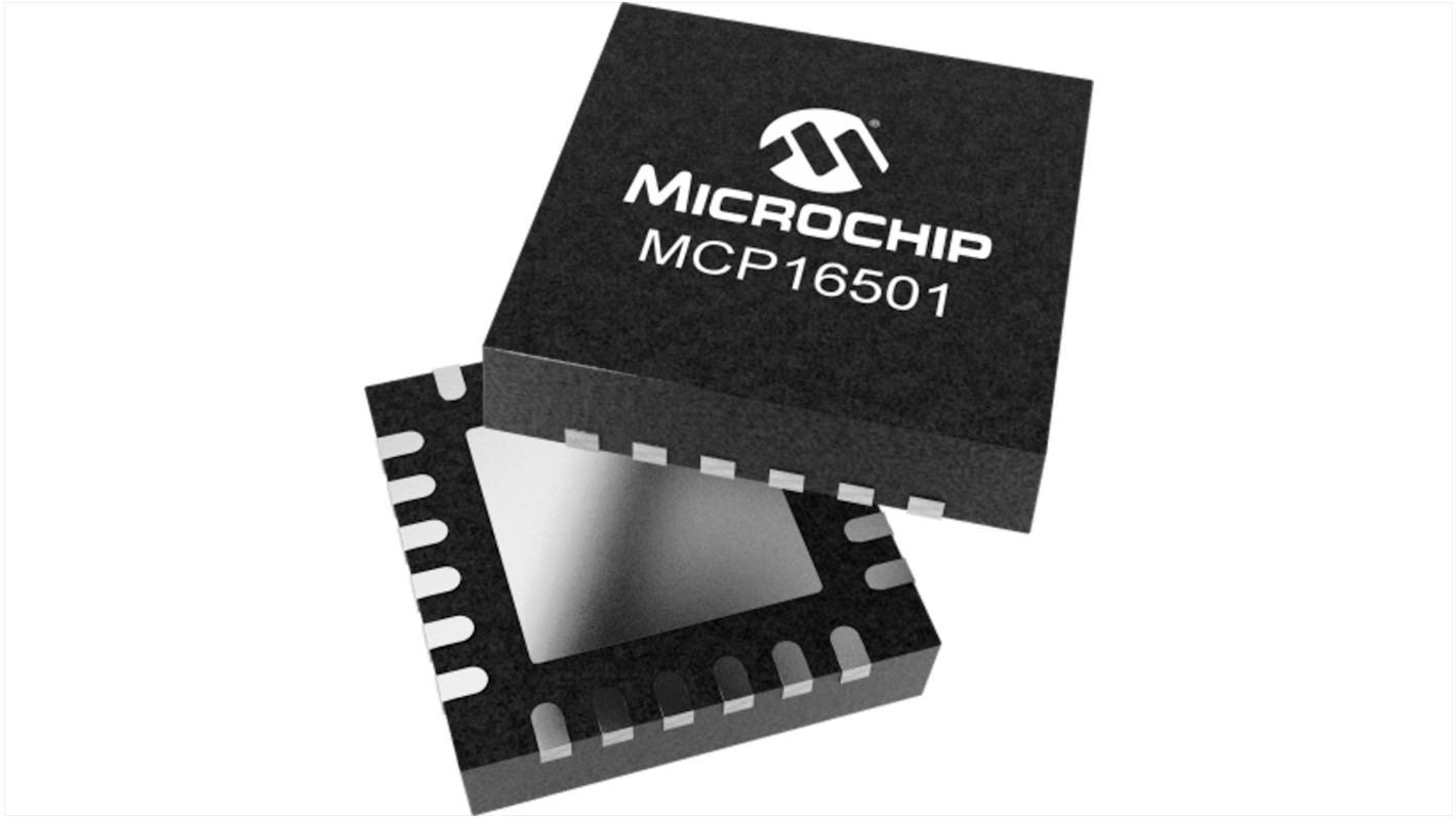 Microchip Abwärtswandler 1A 3,7 V 1 V 2,7 V Ansteuerbar 24-Pin