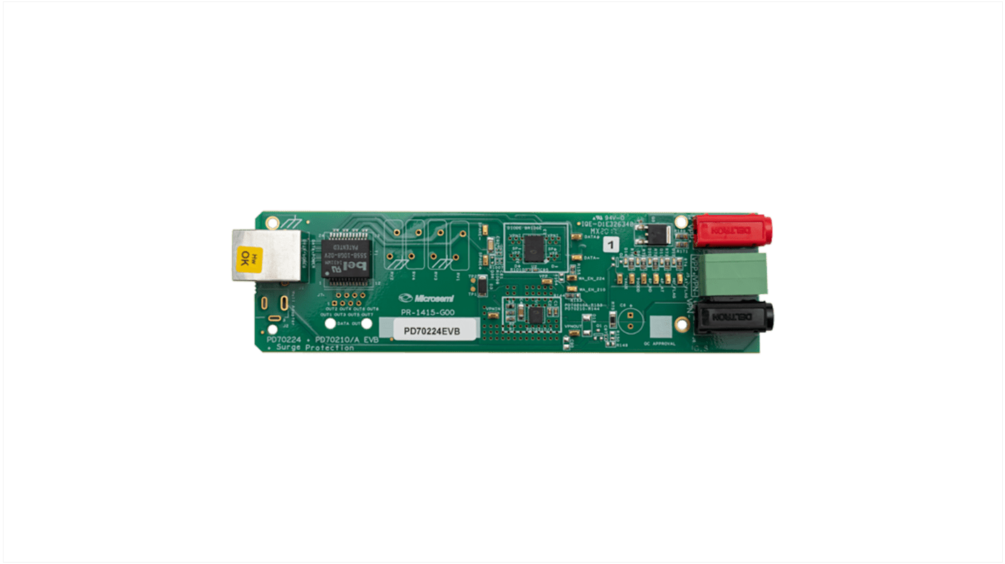 Microchip PD70210, PD70224 Entwicklungsbausatz Spannungsregler, PD Leistungsdetektor