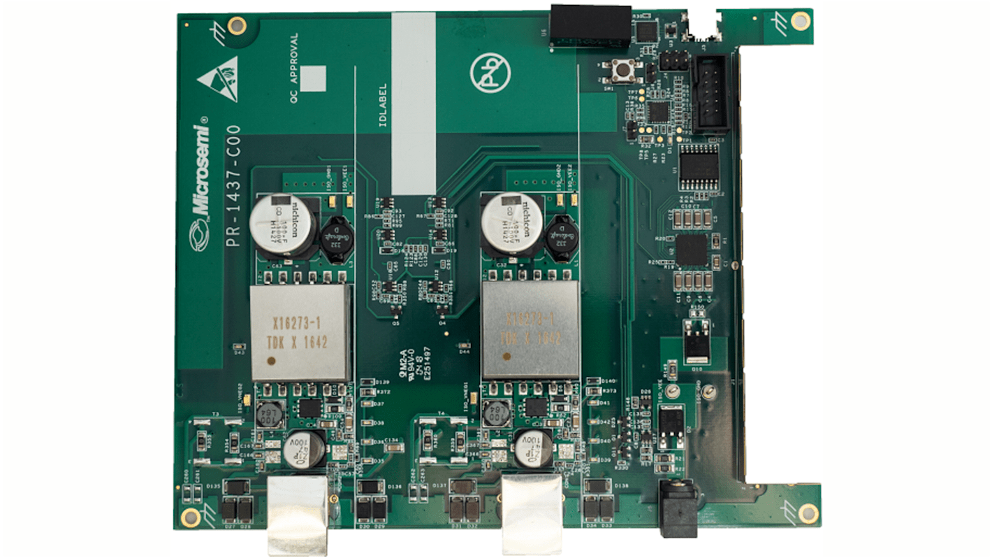 Placa de evaluación Alimentación a través de Ethernet (PoE) Microchip PD-PSE - PD-IM-7608M-2