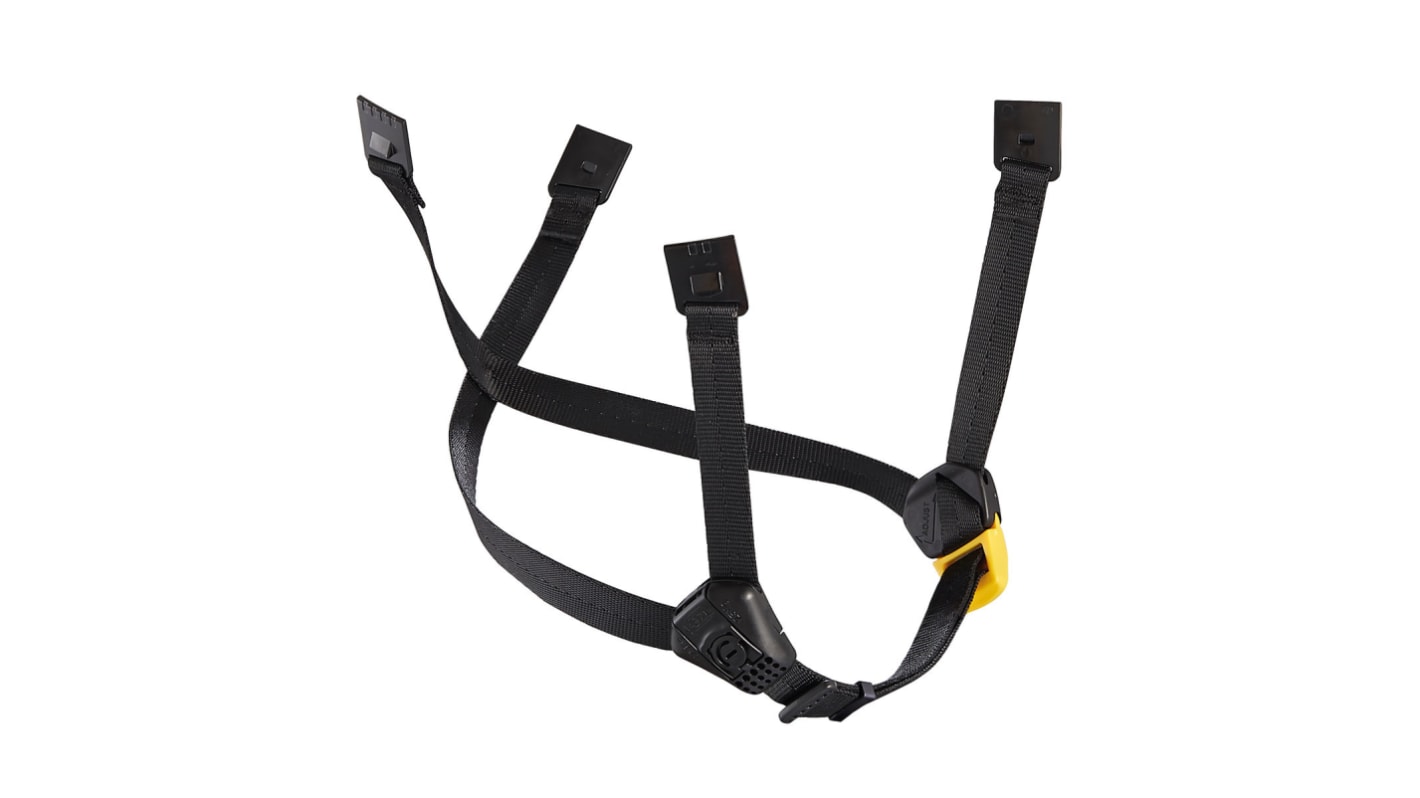 Petzl Negro Correa de barbilla para casco A010FA00 RECTO, VÉRTICE