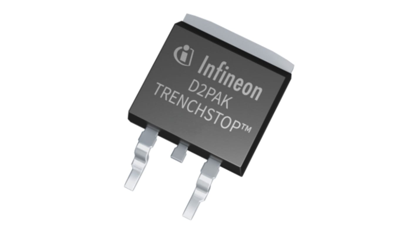 Infineon IGBT / 26 A ±20V max., 600 V 130 W, 3-Pin PG-TO263-3