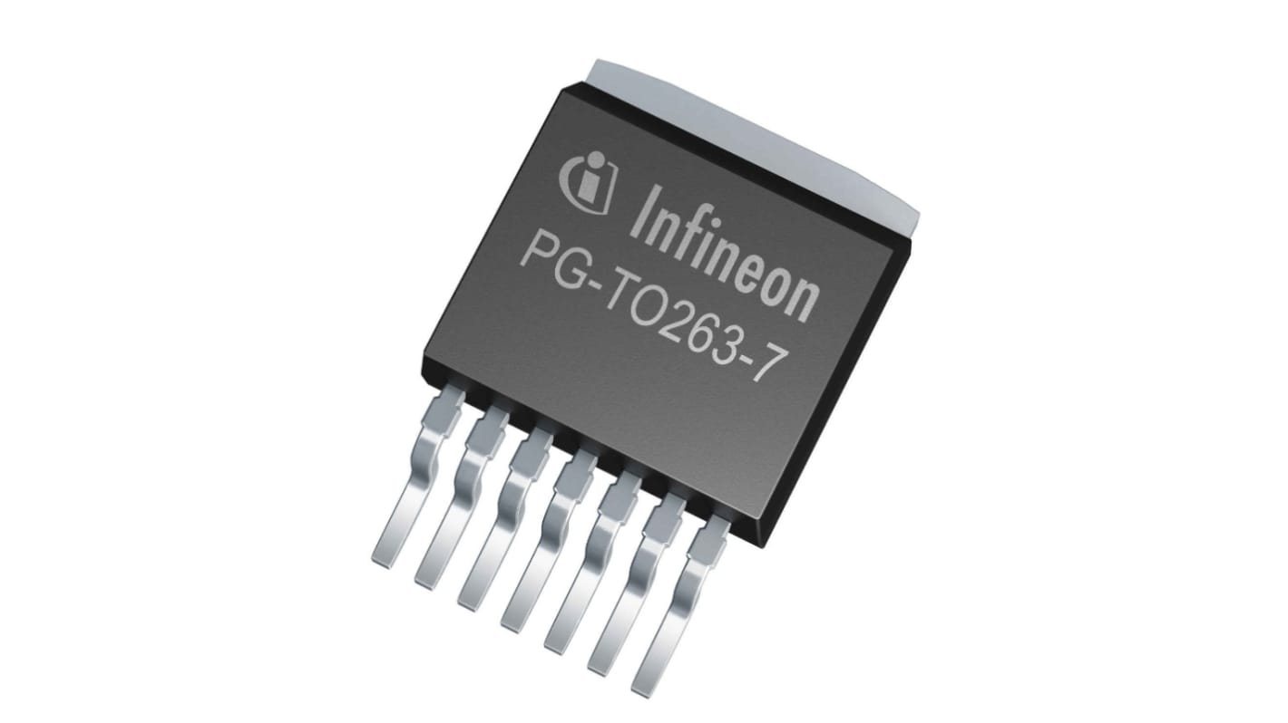 Infineon 電圧レギュレータ 5 V, 7-Pin, TLE4267GATMA1