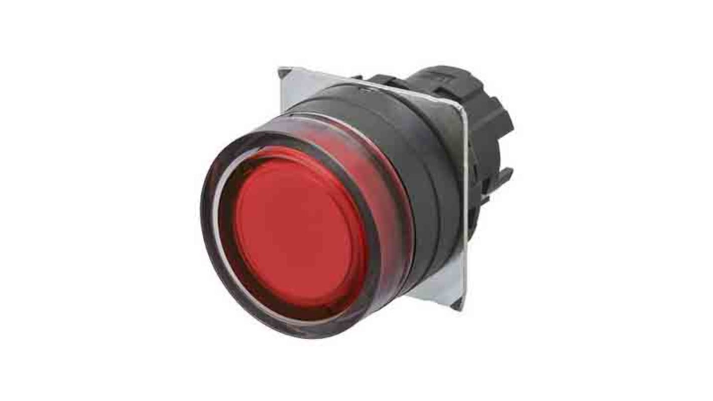 Omron A22NZ Series Momentary Push Button Head, 22mm Cutout