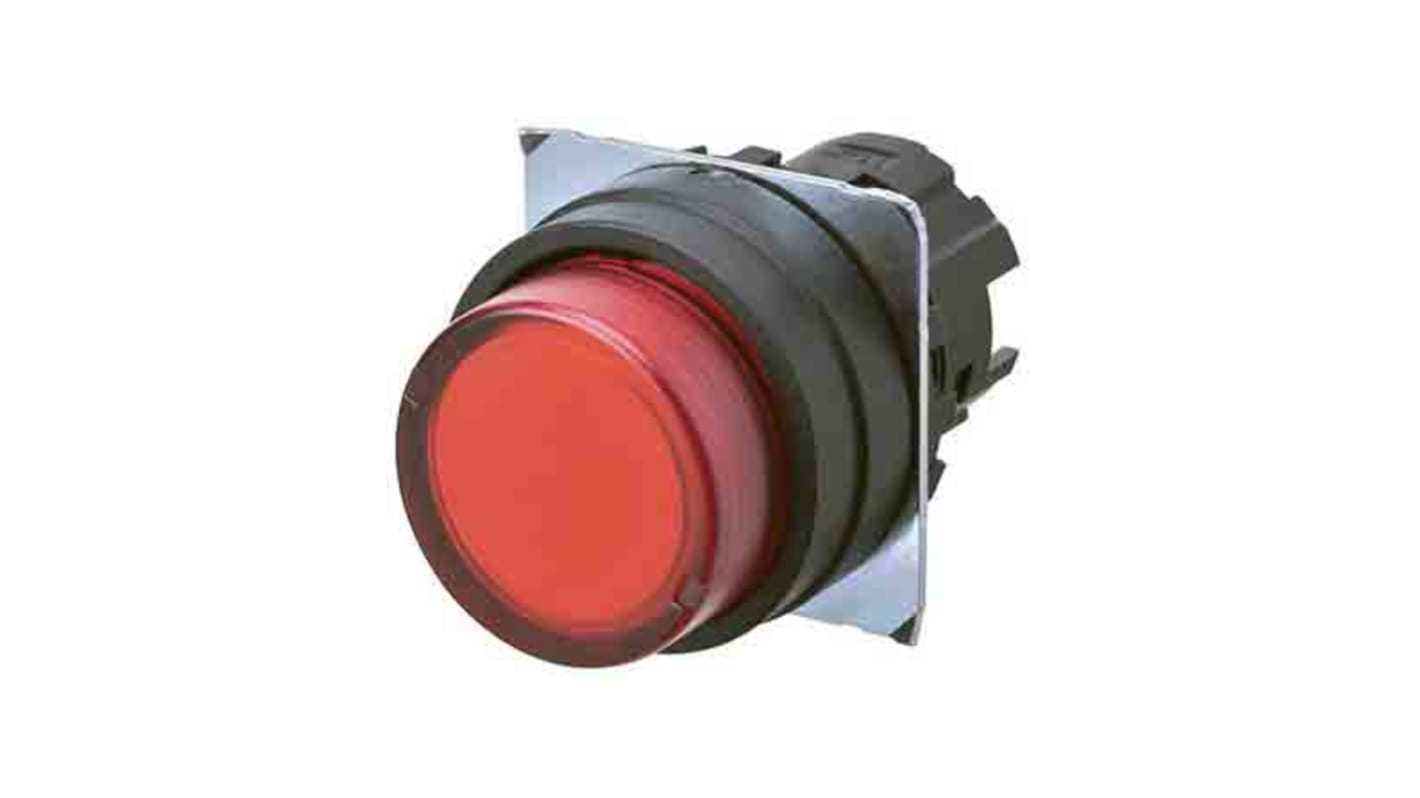 Omron A22NZ Series Momentary Push Button Head, 22mm Cutout