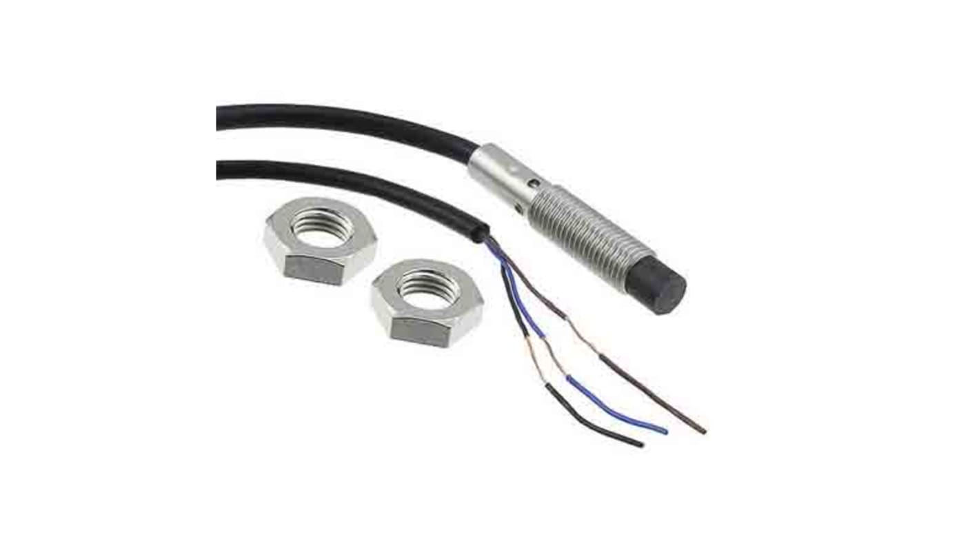 Sensor de proximidad Omron, M8 x 1, alcance 2 mm, salida PNP normalmente abierto, 10 → 30 V cc, IP67