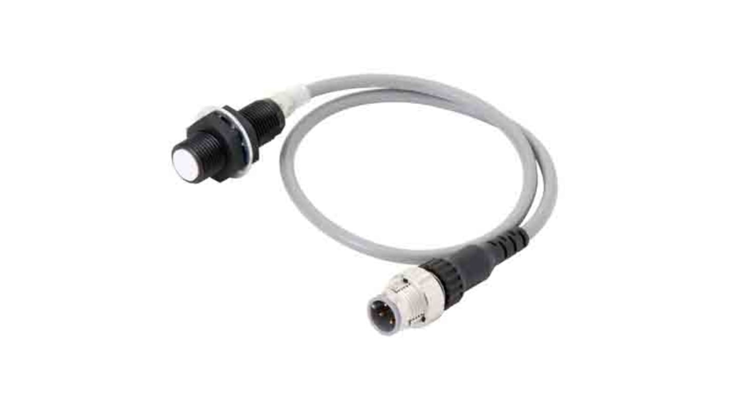 Sensor de proximidad Omron, M12 x 1, alcance 3 mm, salida NO, interfaz IO-Link, 10 → 30 V cc, IP67