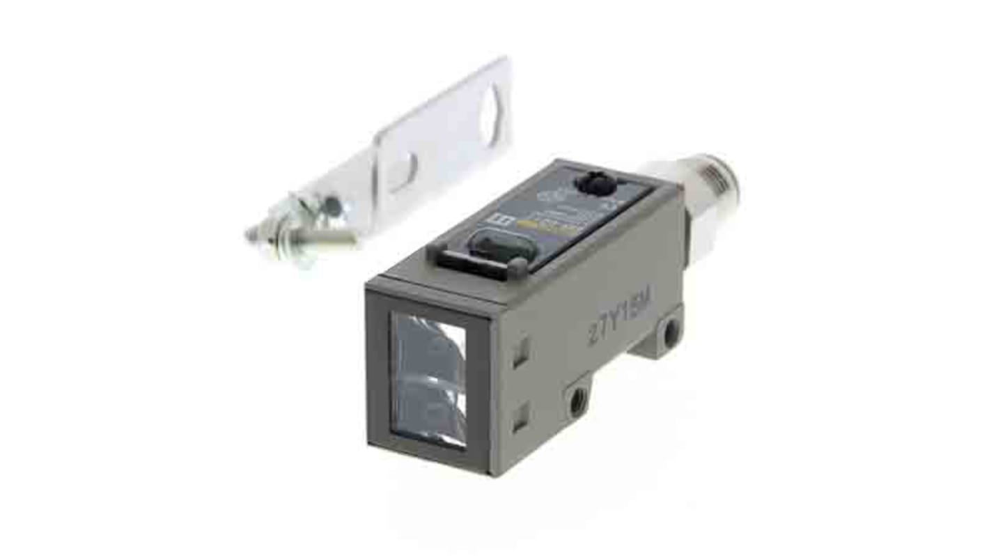 Omron E3S Kubisch Optischer Sensor, Diffus, Bereich 700 mm, NPN/PNP Ausgang, M12-Steckverbinder