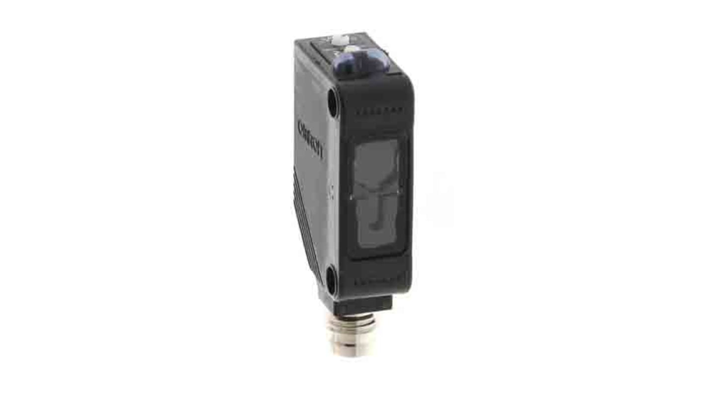 Omron Retroreflective Photoelectric Sensor, Block Sensor, 15 mm Detection Range