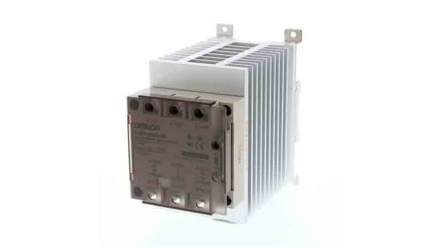 Relè a stato solido trifase G3PE-545B-2N DC12-24, 45 A, 480 V CA, Zero-cross G3PE