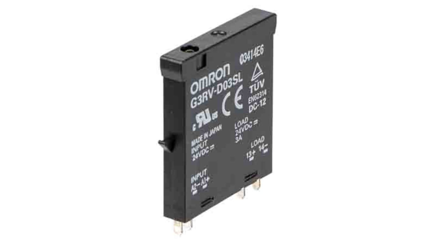 Omron G3RV-SR Series Solid State Relay, 3 A Load, 24 V dc Load