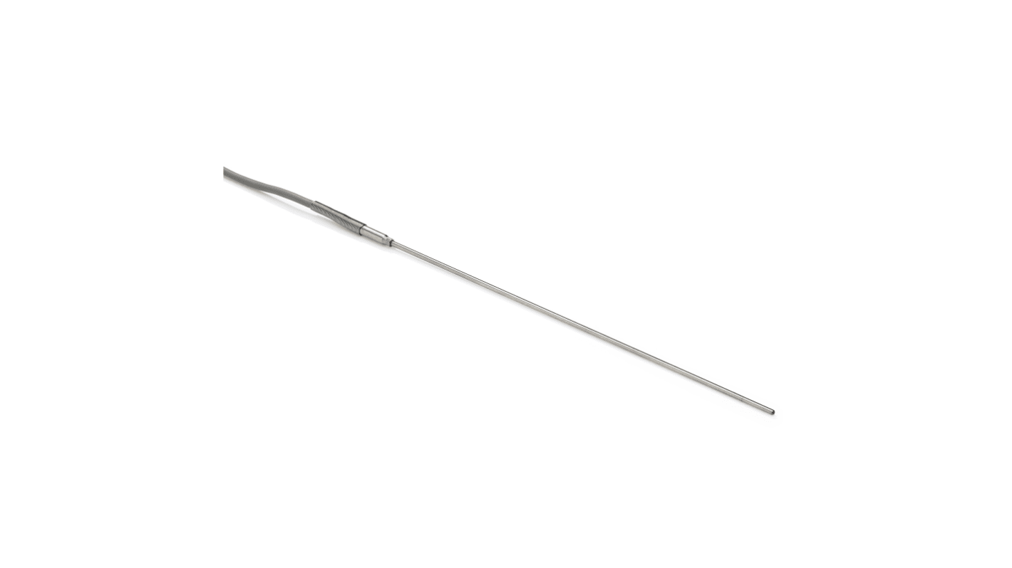 Omron PT100 RTD Sensor, 3mm Dia, 250mm Long, +500°C Max