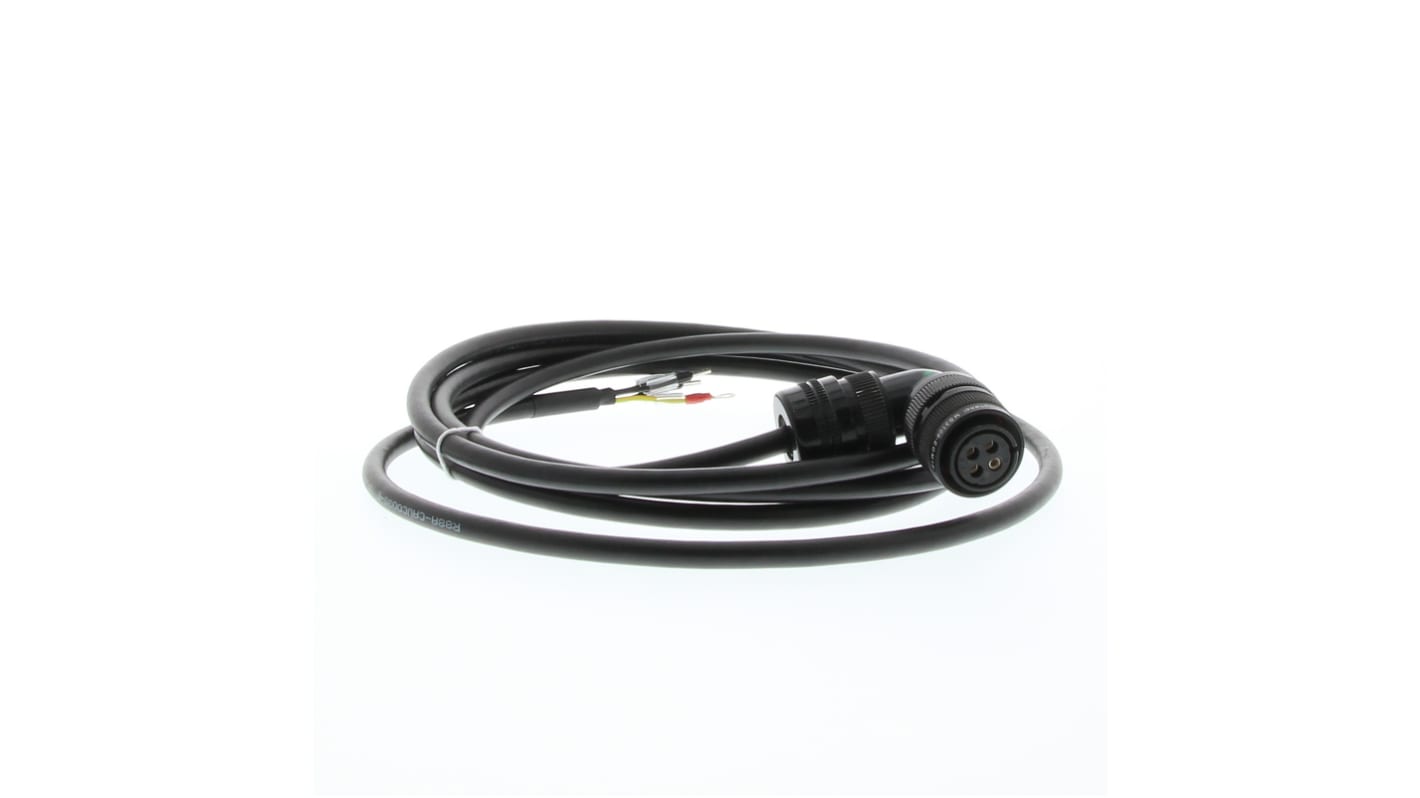 Cable Omron, long. 10m, para usar con Motores de 0,85 W, 1,3 W, 1,5 W, 1 W, 2 kW, Para 0,45 W.