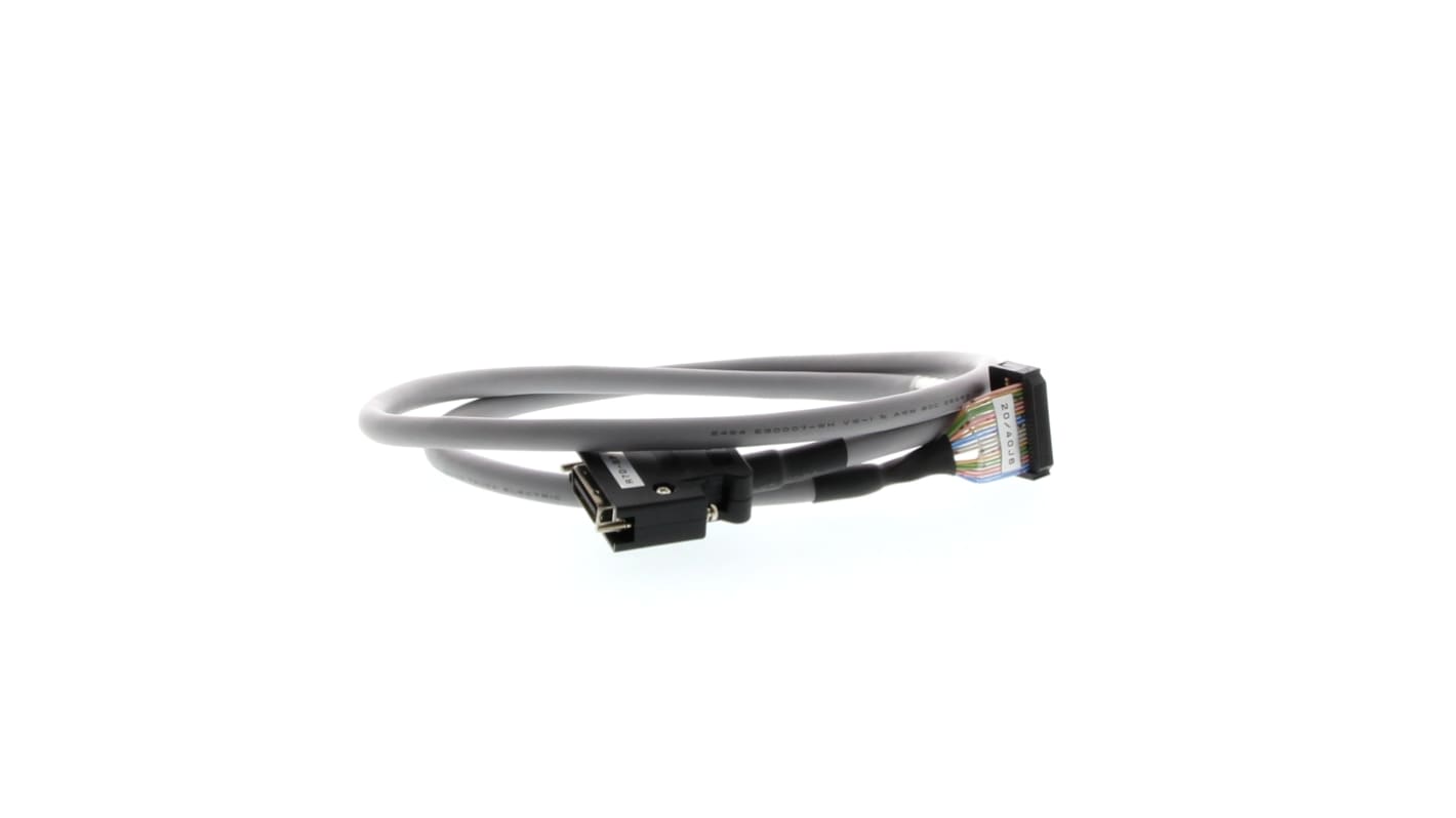 Cable Omron, long. 1m, para usar con CJ1M-CPU21/22/23
