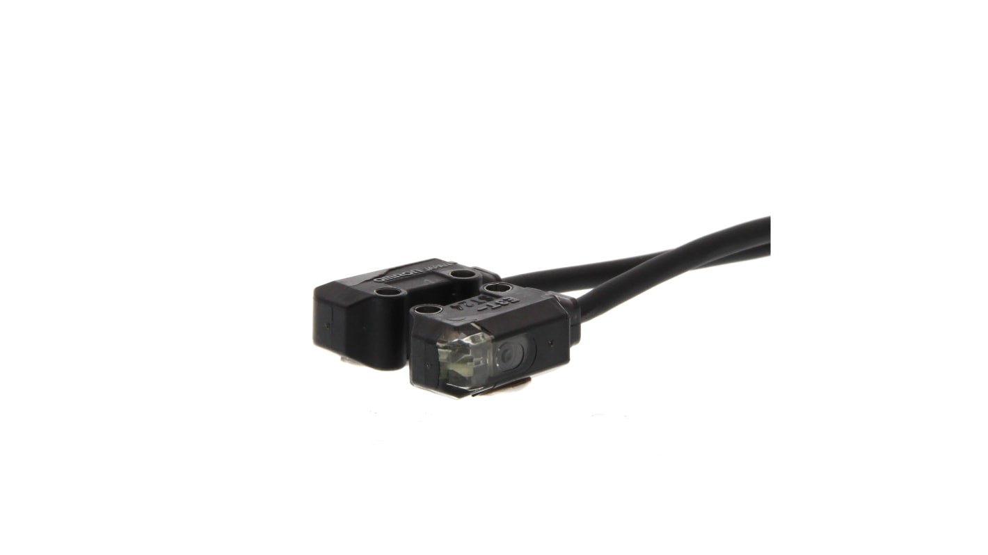 Fotocélula rectangular Omron, Sistema Barrera de Luz, alcance 300 mm, salida PNP, Cable libre