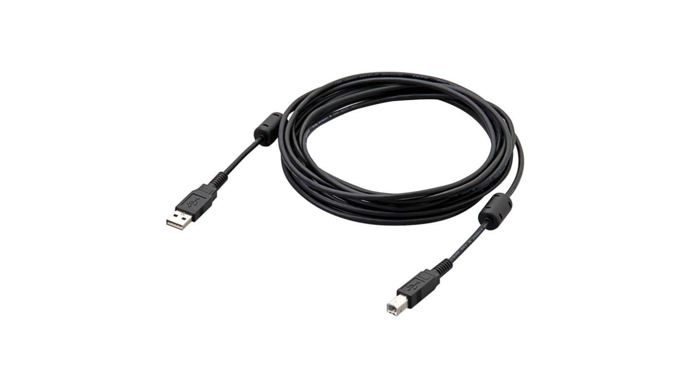 Omron FH Series USB Cable, 5m Cable Length for Use with FH, FH-MT