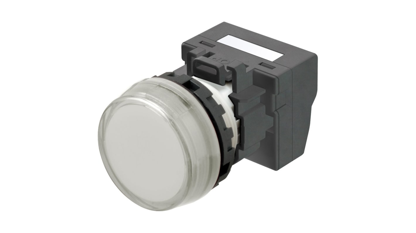 Indicador LED Omron M22N, Blanco, 24V, IP66