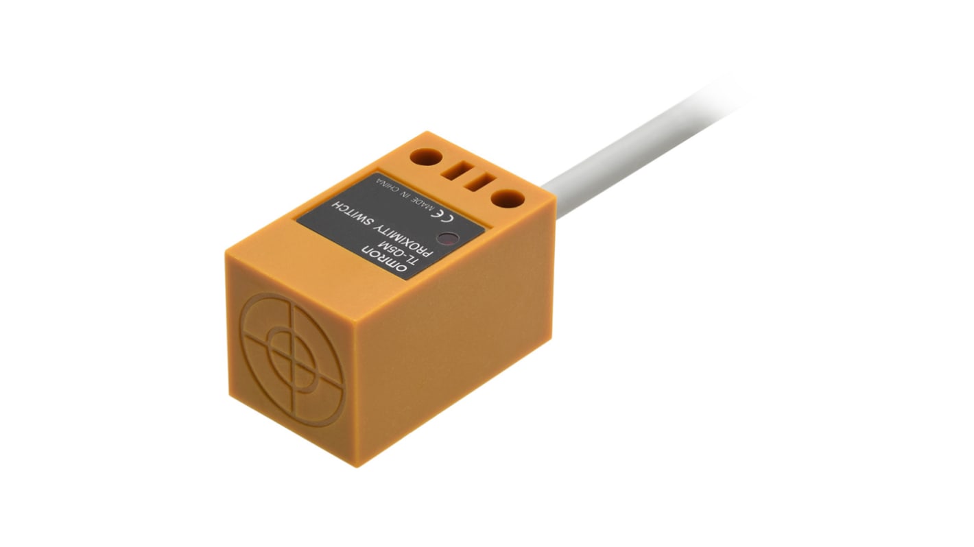 Sensor inductivo Omron, alcance 5 mm, salida NPN, 12 → 24 V cc, IP67