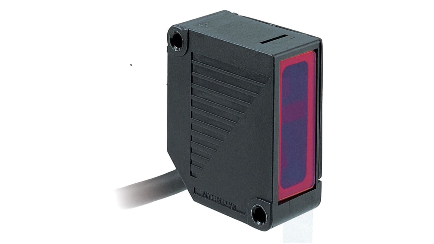 Sensor de fibra óptica Omron, alcance 100 mm, IP50
