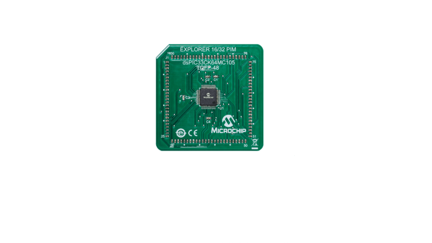 Microchip dsPIC33CK64MC105 General Purpose PIM 16 Bit Plug-in Module 16-bit-MCU