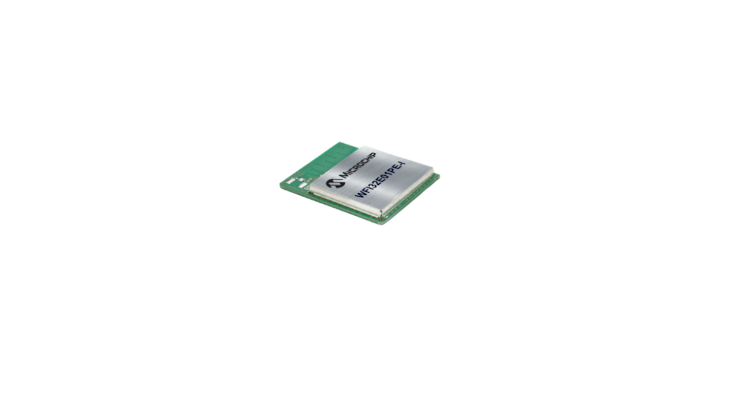 Strumento di sviluppo comunicazione e wireless Microchip 1MB Flash, 54-pad Wi-Fi SoC module, 320KB RAM, 802.11 b/g/n,