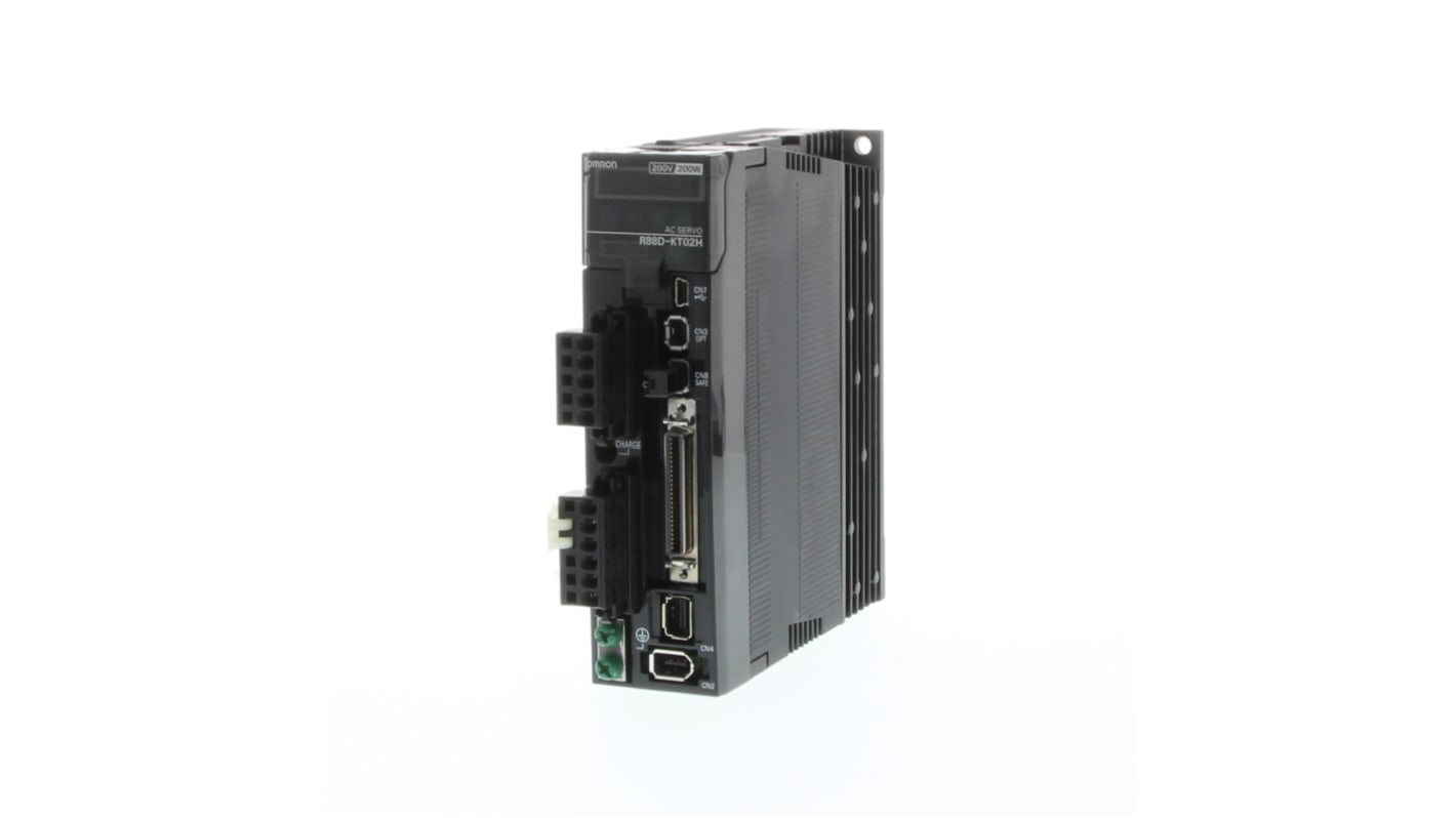 Omron 0.2 kW Servo Drive, 200 → 240 V, 1 Phase, 2.4 A, Motion Function, 250 V