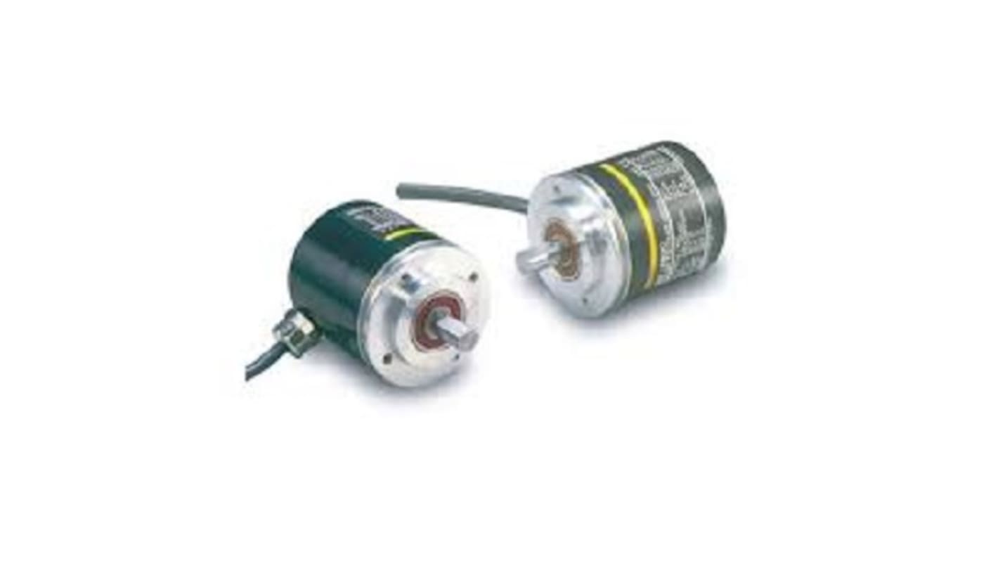 Encoder absoluto Omron, 360 impulsos/rev, salida Colector Abierto NPN , 5 → 12 V.