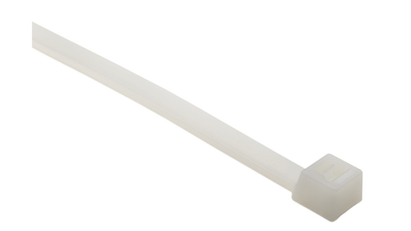 HellermannTyton Cable Tie, Inside Serrated, 820mm x 8.9 mm, Natural Polyamide 6.6 (PA66), Pk-25pack