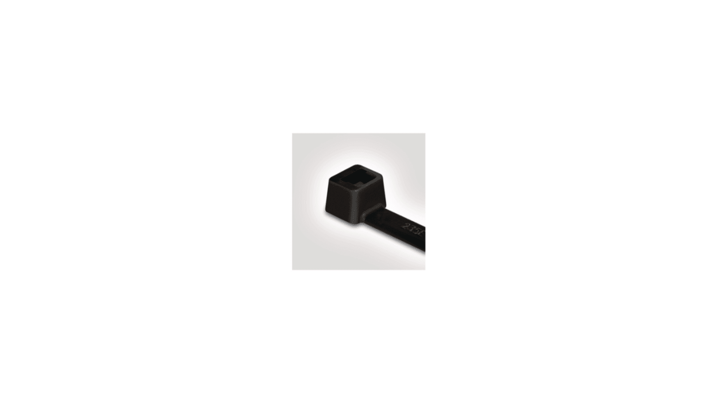 Serre-câble HellermannTyton T18L 145mm x 2,5 mm Noir en Polyamide 6.6 (PA66)