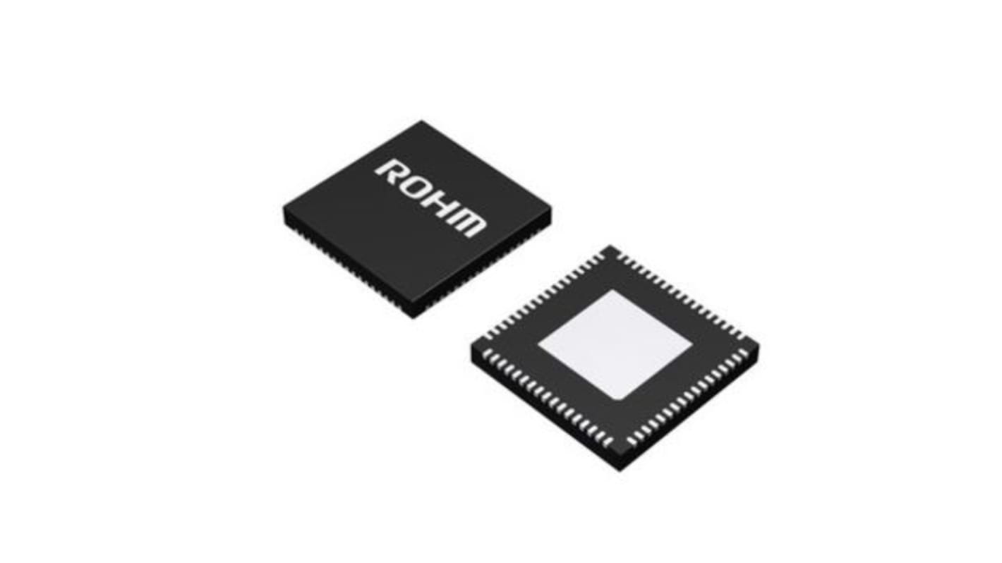 ROHM BD71837AMWV-E2, Power Factor & PWM Controller, 5.5 V, 2 MHz 68-Pin, UQFN68CV8080